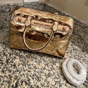 Michael Kors Purse Rose Gold